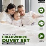 King Size 7 5 Tog Duvet Jumbo Pillow Set