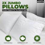 King Size 7 5 Tog Duvet Jumbo Pillow Set