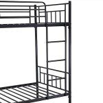 Panana Metal Twin Bunk Bed Frame - 3FT
