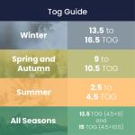 Luxury White Goose Down Duvet Quilt 15 Tog