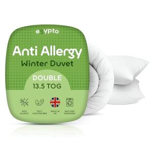 Double Size 13 5 Tog Anti Allergy Duvet Set