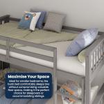 Detachable Grey Bunk Bed by Flair Koop