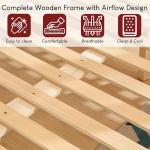 Grey Solid Pine Triple Bunk Bed For Kids