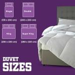 Imperial Rooms Warm Anti Allergy 15 Tog Duvet
