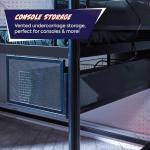 X-Rocker Contra Gaming Bunk Bed with Storage