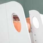 Julian Bowen White Wood Midsleeper Bunk Bed