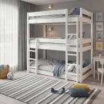 Triple Sleeper Bunk Bed for Kids – Pine Wood