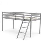 White Solid Pine 3Ft Single Bunk Bed Frame