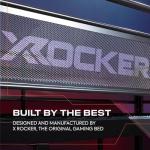 X-Rocker Gaming Bunk Bed with Desk and Shelves