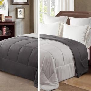 Cozy All Seasons Grey Double Size Duvet