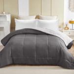 Cozy All Seasons Grey Double Size Duvet