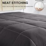 Cozy All Seasons Grey Double Size Duvet