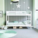 Junior Vida Gemini White Pine Bunk Bed Frame