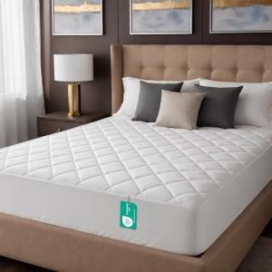 Sunshine Comforts Quilted Mattress Protector for Single Beds