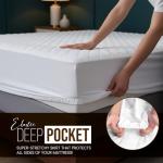 Sunshine Comforts Quilted Mattress Protector for Single Beds