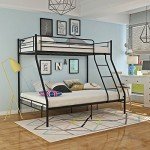 Panana Black Triple Sleeper Metal Bunk Bed