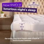 Ultra Soft Single Bed Mattress Topper 10Cm