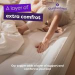 Ultra Soft Single Bed Mattress Topper 10Cm