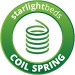 Zig Zag Double Mattress with Memory Foam - Grey