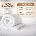 Soft Touch 2 5 Tog Anti Allergy Double Duvet