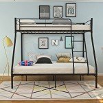 Panana Black Triple Sleeper Metal Bunk Bed
