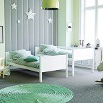 Junior Vida Gemini White Pine Bunk Bed Frame