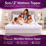 Luxury Microfiber Mattress Topper For Bunk Beds