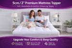 Luxury Microfiber Mattress Topper For Bunk Beds