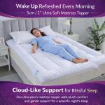 Luxury Microfiber Mattress Topper For Bunk Beds