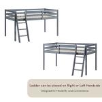 Sydney High Sleeper Bunk Bed in Grey