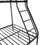 Panana Black Triple Sleeper Metal Bunk Bed