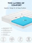 Elemuse Double Memory Foam Mattress Topper