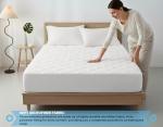 King Size Fitted Mattress Protector with Skirt
