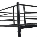 Panana Black Triple Sleeper Metal Bunk Bed