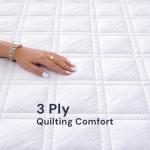 Extra Deep Quilted Mattress Protector For Double Bed