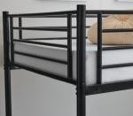 Twin Loft Bunk Bed Frame With Storage Drawers