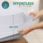 Waterproof Single Mattress Protector 90 X 190 Cm
