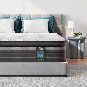 TeQsli 10-Inch Pocket Sprung Double Mattress