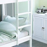 Junior Vida Gemini White Pine Bunk Bed Frame