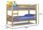Julian Bowen Pine Single Bunk Bed