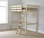 Versatile Wooden High Sleeper Bunk Bed