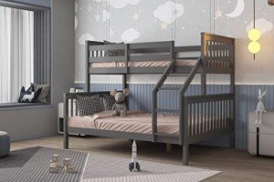 Grey Flair Wooden Triple Bunk Bed