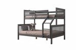 Grey Flair Wooden Triple Bunk Bed