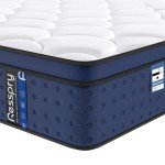 12-Inch Hybrid Double Mattress for Comfort & Breathability