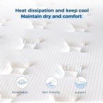 Inofia 12-Inch Memory Foam Double Mattress