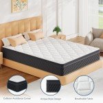 ELEMUSE 10.6" Memory Foam Double Mattress