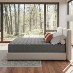 Vesgantti 10 Inch Hybrid Double Mattress, Grey