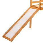 Blisswood Solid Pine Kids Bunk Bed with Slide