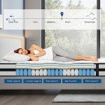 Inofia 10-Inch Hybrid Memory Foam Mattress