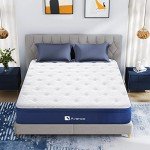 Bamboo Charcoal Hybrid Double Mattress - Medium Firm